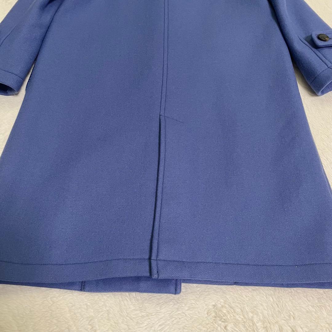 新品未使用《NATURAL BEAUTY BASIC》 ダッフルコート L 青
