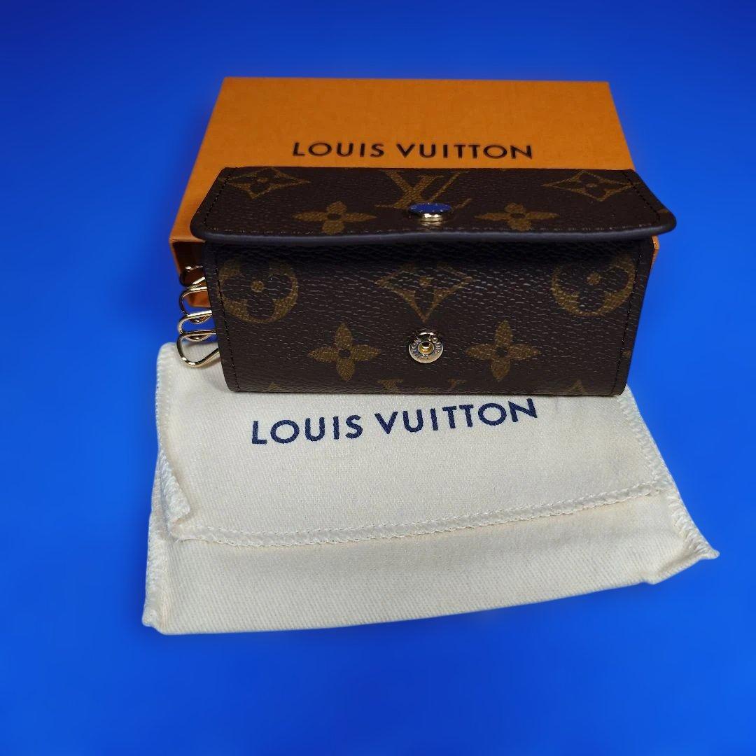 Louis Vuitton 4連キーケース LOUIS VUITTON（ルイ・ヴィトン） 4連キーケース モノグラム ブルー