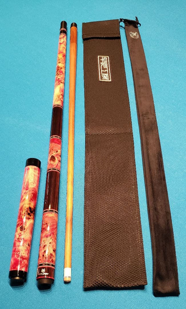 新作 早川工房カスタムキュー グリップ3分割ストレート