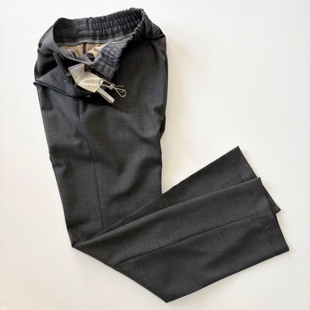 ベルウィッチ BERTOベルト テクノウールバックシャーリングテーパードパンツ BERWICH（ベルウィッチ） 秋冬 バックシャーリング テーパードパンツ