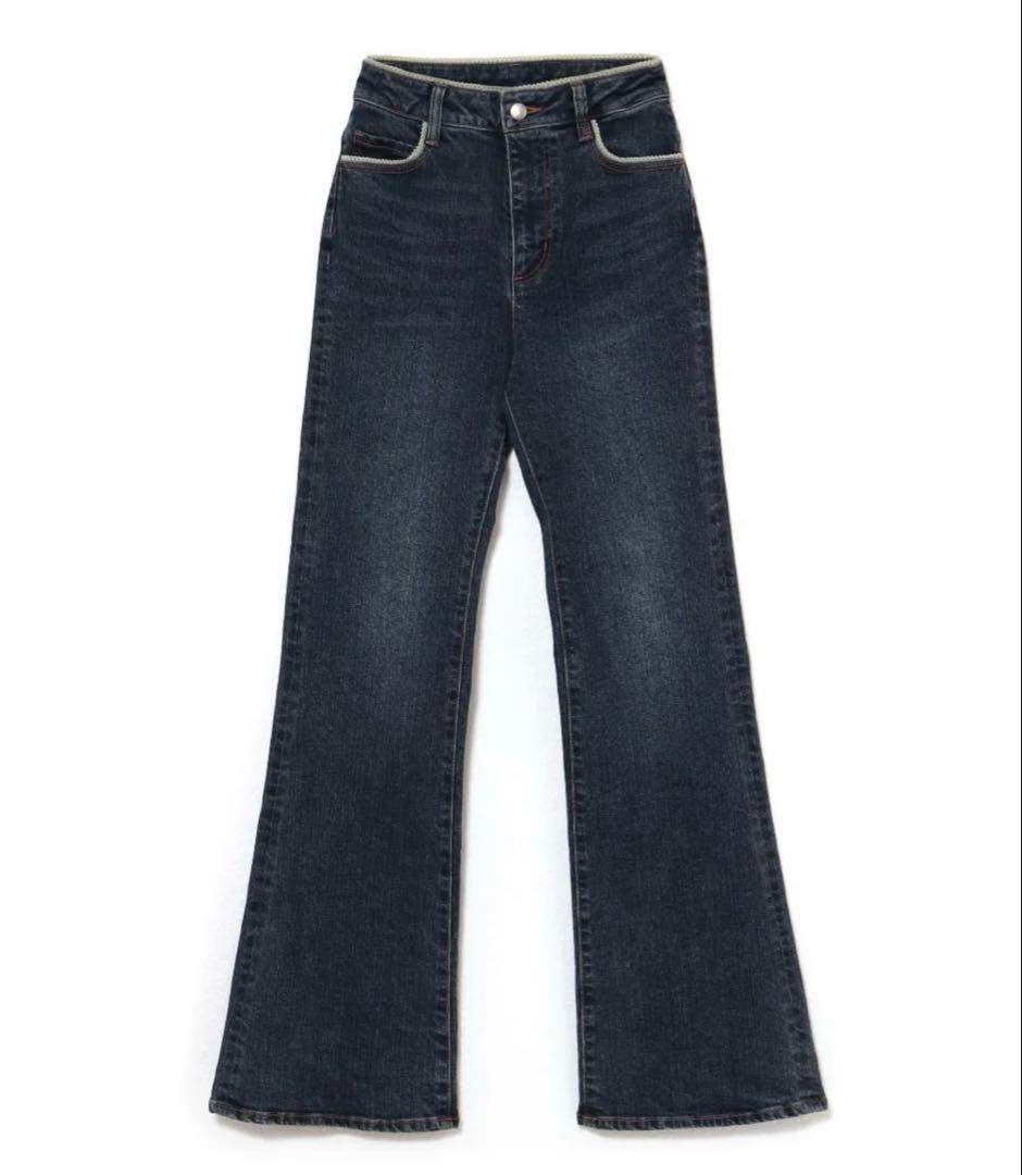 パンツ andmary Heart stitch denim navy blue S andmary Heart stitch denim navy blue S - メルカリ