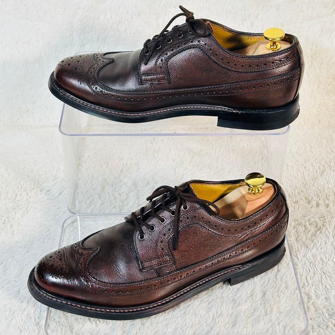 極美品】REGAL インペリアルグレード 2235 ウィングチップ シボ革 茶