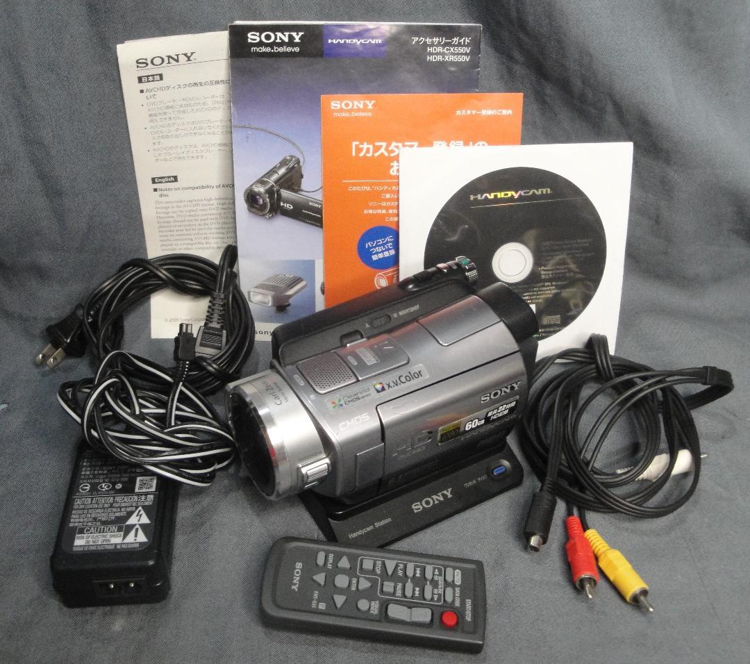 N1282▼SONY HDR-SR7 HDD (60GB) フルHD ソニー Sony Handycam HDR-SR7 (60 GB) Hard Drive Camcorder for sale online