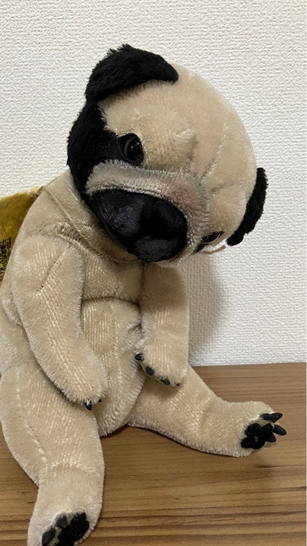作家 金井二一奈 パグ　テディベア 金井二一奈【ヒグマ（中）歯つき】 | 清里高原メイフェア