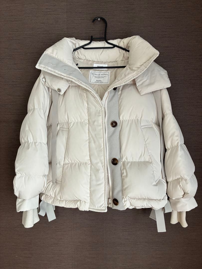 SNIDEL ダウン　アイボリー SNIDEL スナイデル Sustainableミドルダウンコート アイボリー｜Yahoo