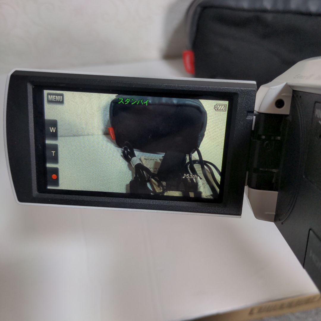 SONY ビデオカメラ Handycam HDR-CX535-W - メルカリ
