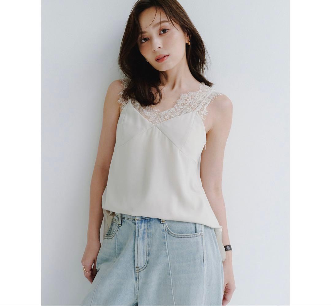 cocoさん専用★レーストリムカップインキャミソール レーストリムカップインキャミソール