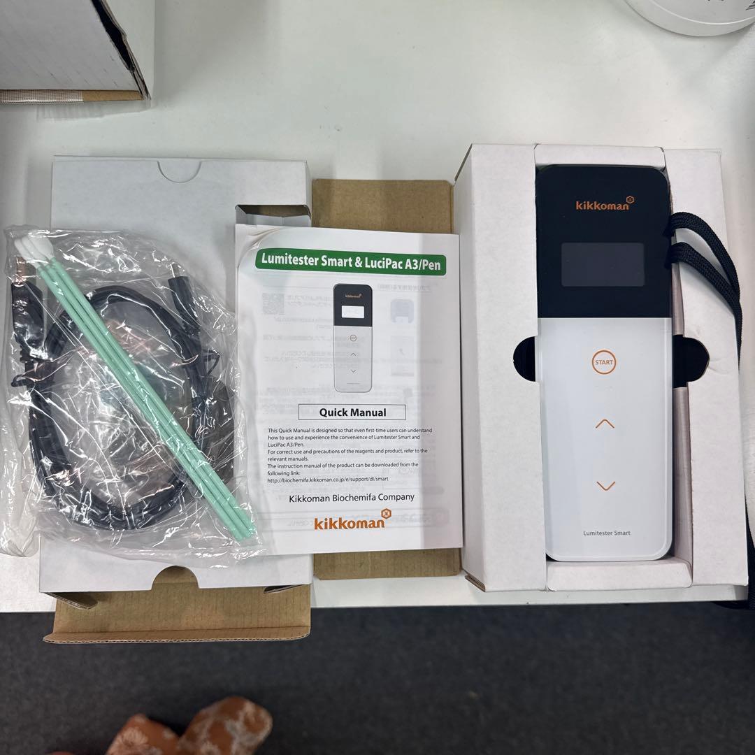 キッコーマン ルミテスターSmart スマート ATPふき取り検査システム 楽天市場】【即納】【本体と試薬が別送となります】キッコーマン ルミ