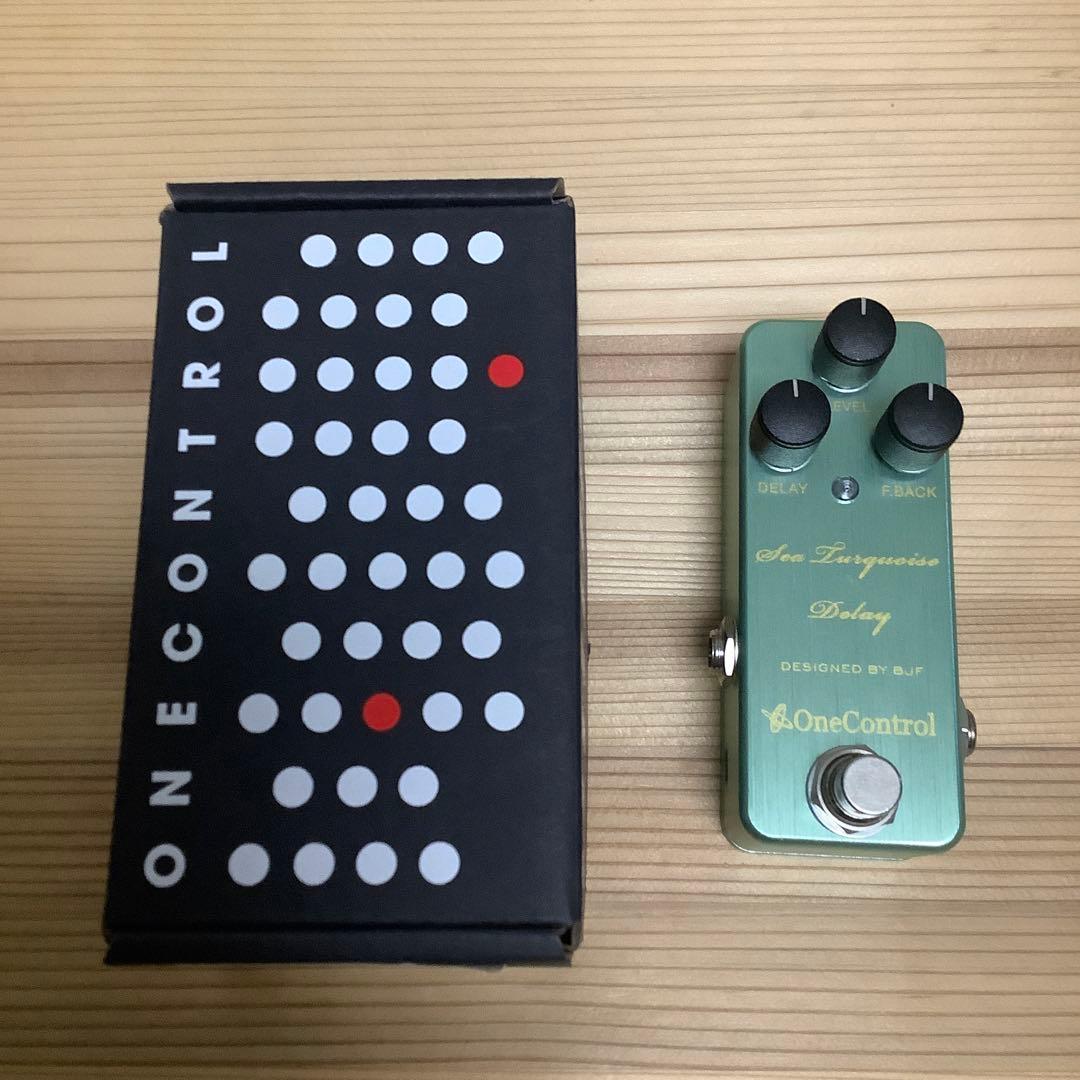 ギター One Control Sea Turquoise Delay One Control SEA TURQUOISE DELAY – OneControl