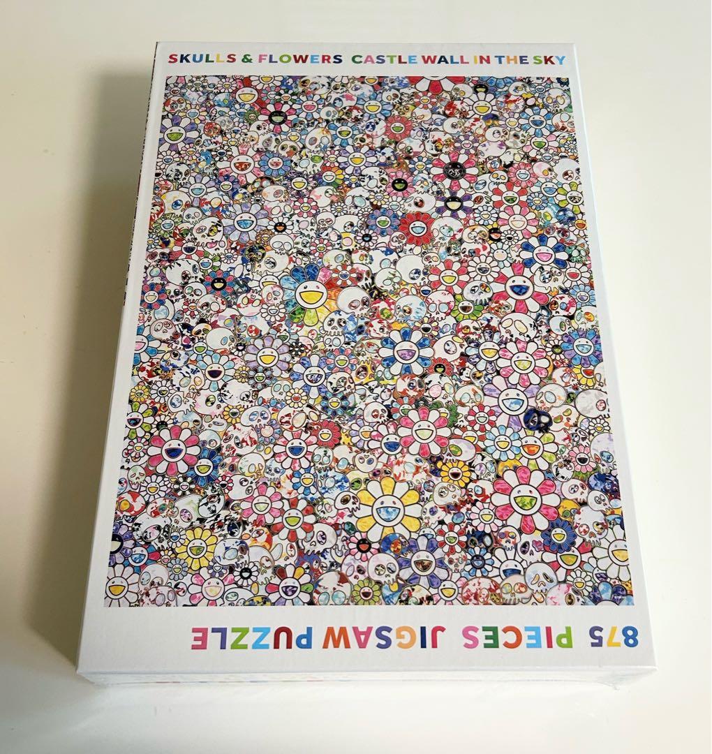【新品】Tonari no Zingaro 天空の城壁 ジグソーパズル 村上隆 Amazon | 4個セットTonari no Zingaro Jigsaw Puzzle SKULLS & FLOWERS