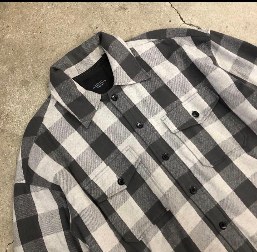 キムタク着用 UNUSED アンユーズド CPO ブロックチェック ジャケット