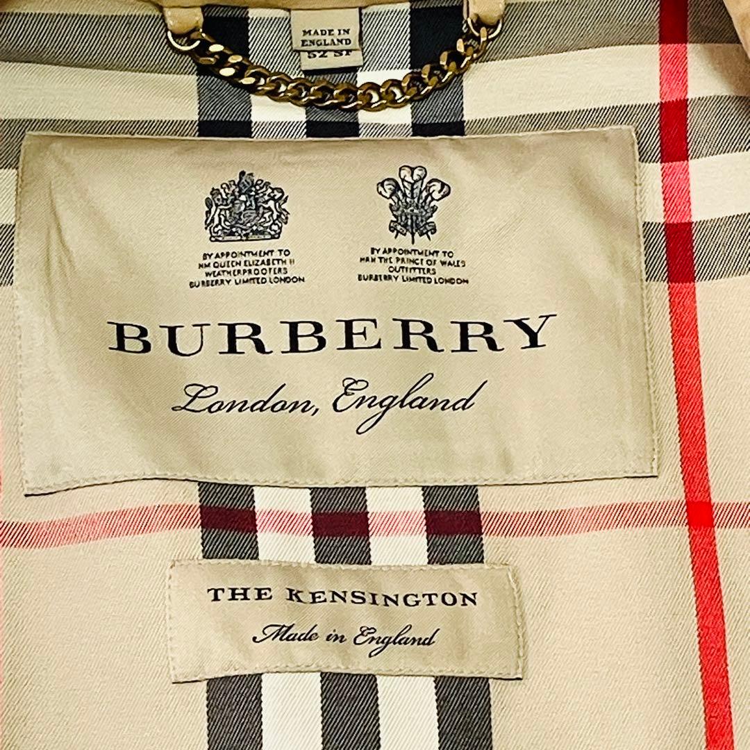 バーバリー ケンジントン トレンチコート メンズ ハニーベージュ