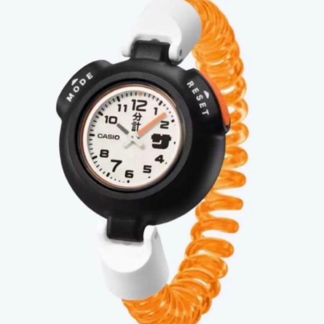 CASIO サウナ時計サ時計ホワイト SAN-100H-7BJプライスタグ付 CASIO カシオ 