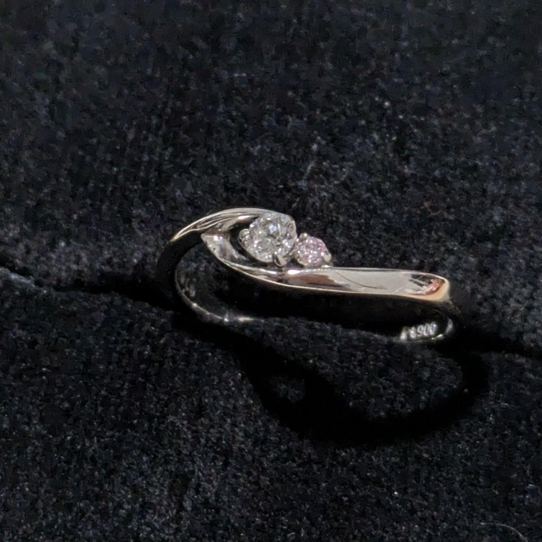 v*o様 ダイヤモンド0.06ct 天然ピンクダイヤモンド0.01ct pt90 v*o様 ダイヤモンド0.06ct 天然ピンクダイヤモンド0.01ct pt90 - メルカリ