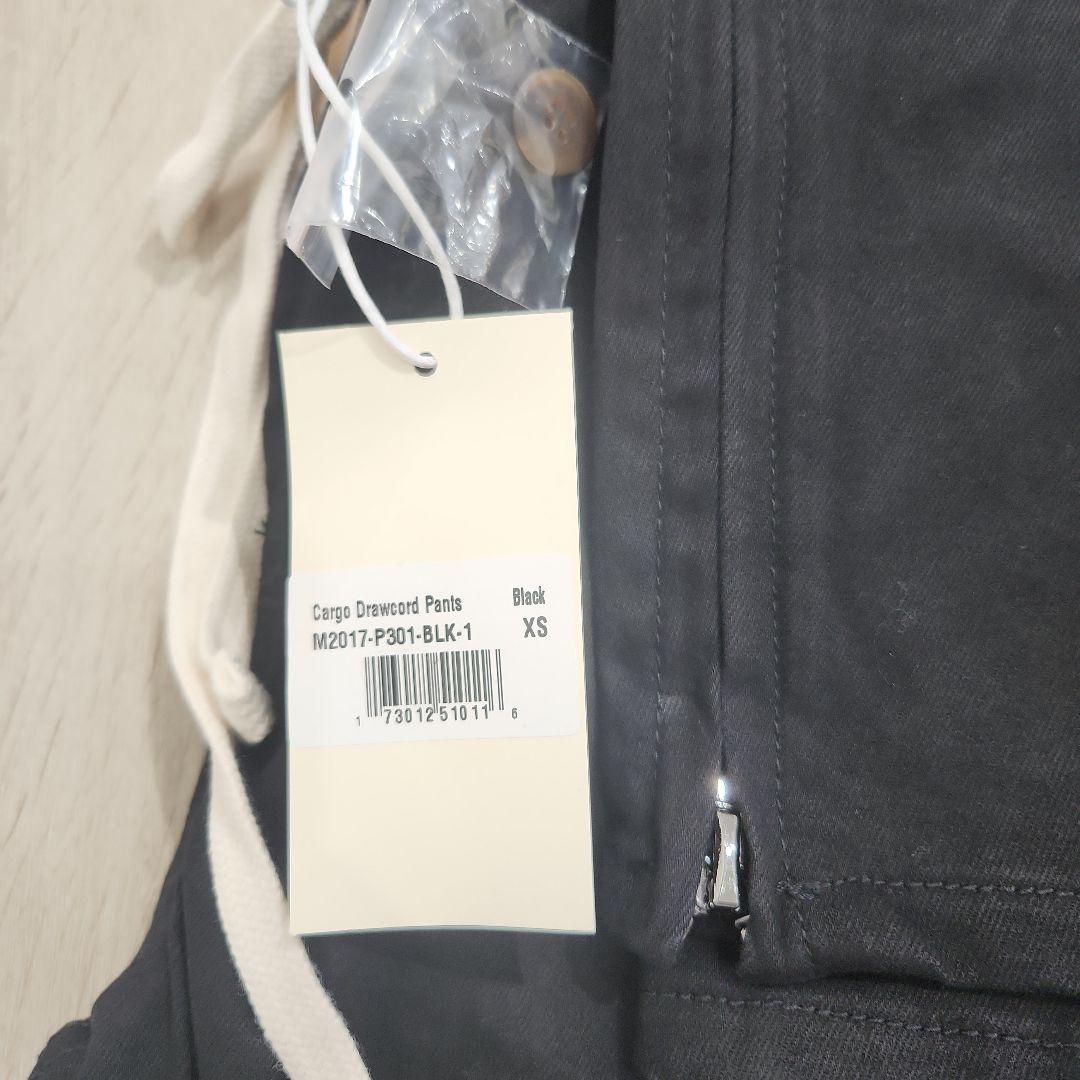mnml ZIP CARGO DRAWCORD PANTS / BLACK12 - メルカリ