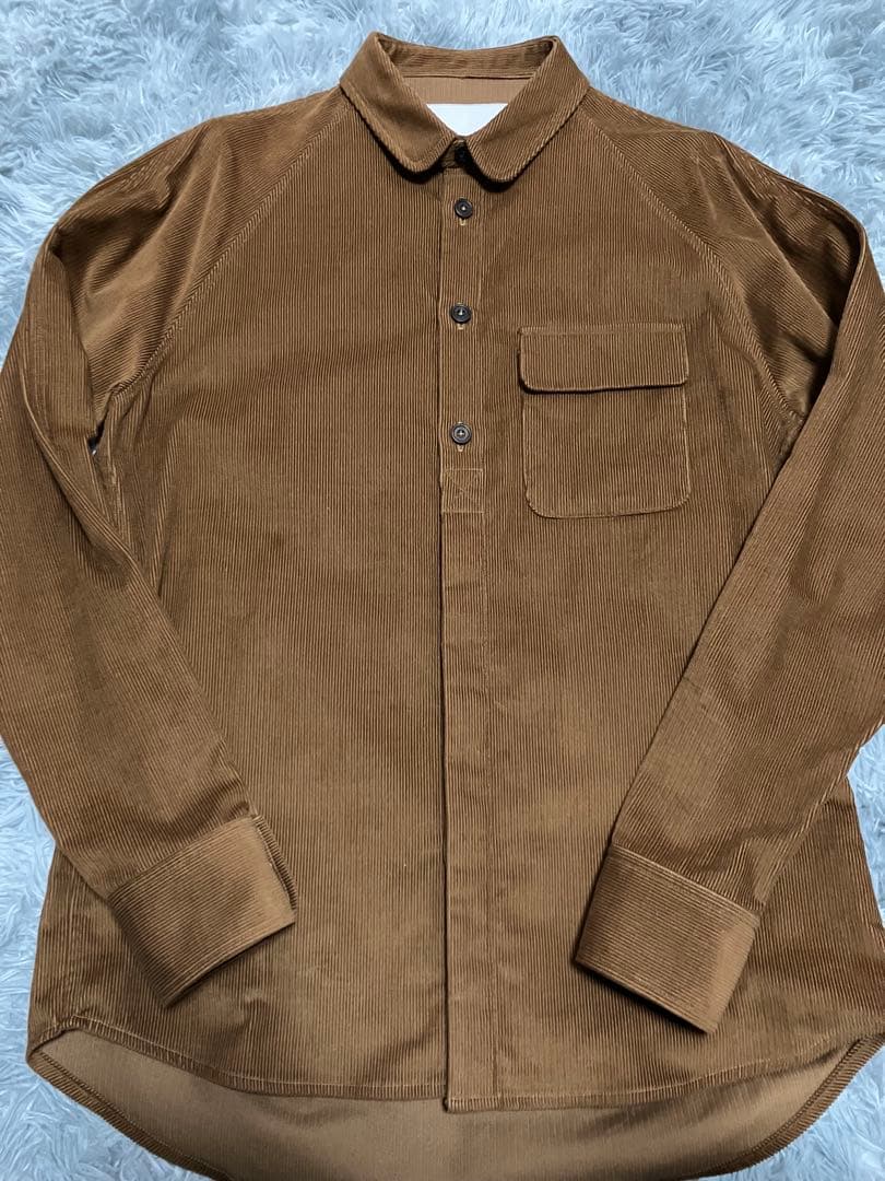 S.E.H KELL コーデュロイ シャツ Mサイズ ジャケット イギリス CAMBIO（カンビオ） コート ジャケット mj10042-細畝コーデュロイ