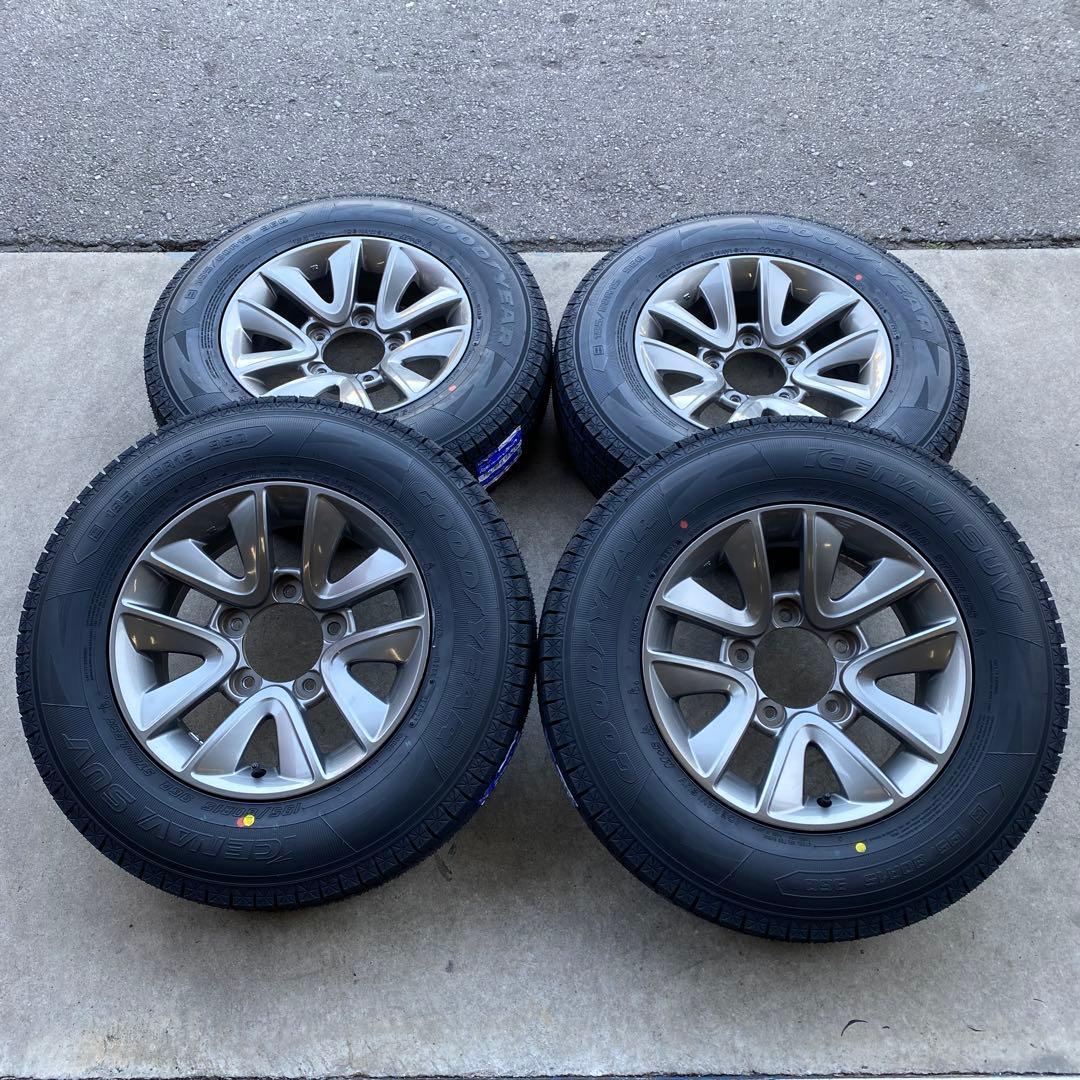 新品グッドイヤースタッドレスセット195/80R15 ジムニーシエラ、ノマド 楽天市場】【新品】ジムニーシエラ/ジムニーノマド スタッドレスタイヤ