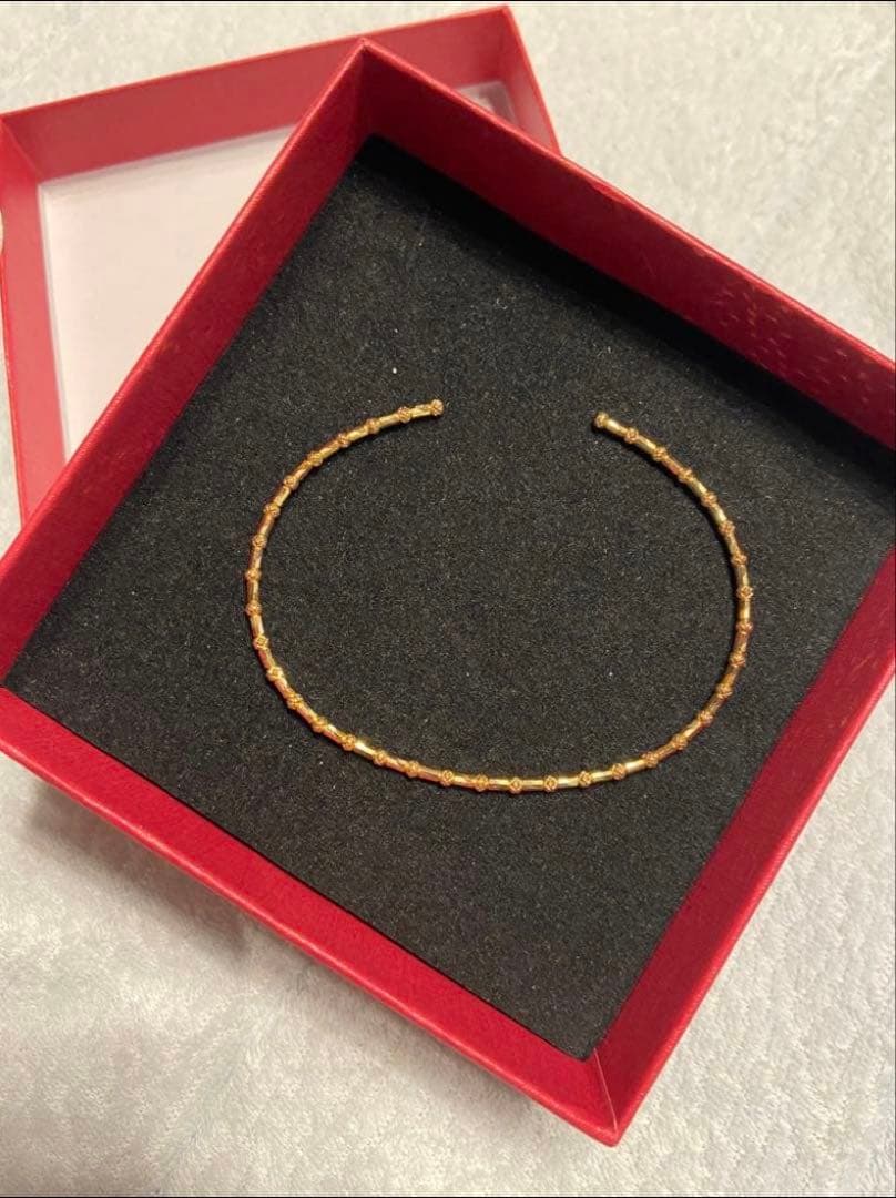 専用　K18YG バングル 1.47g