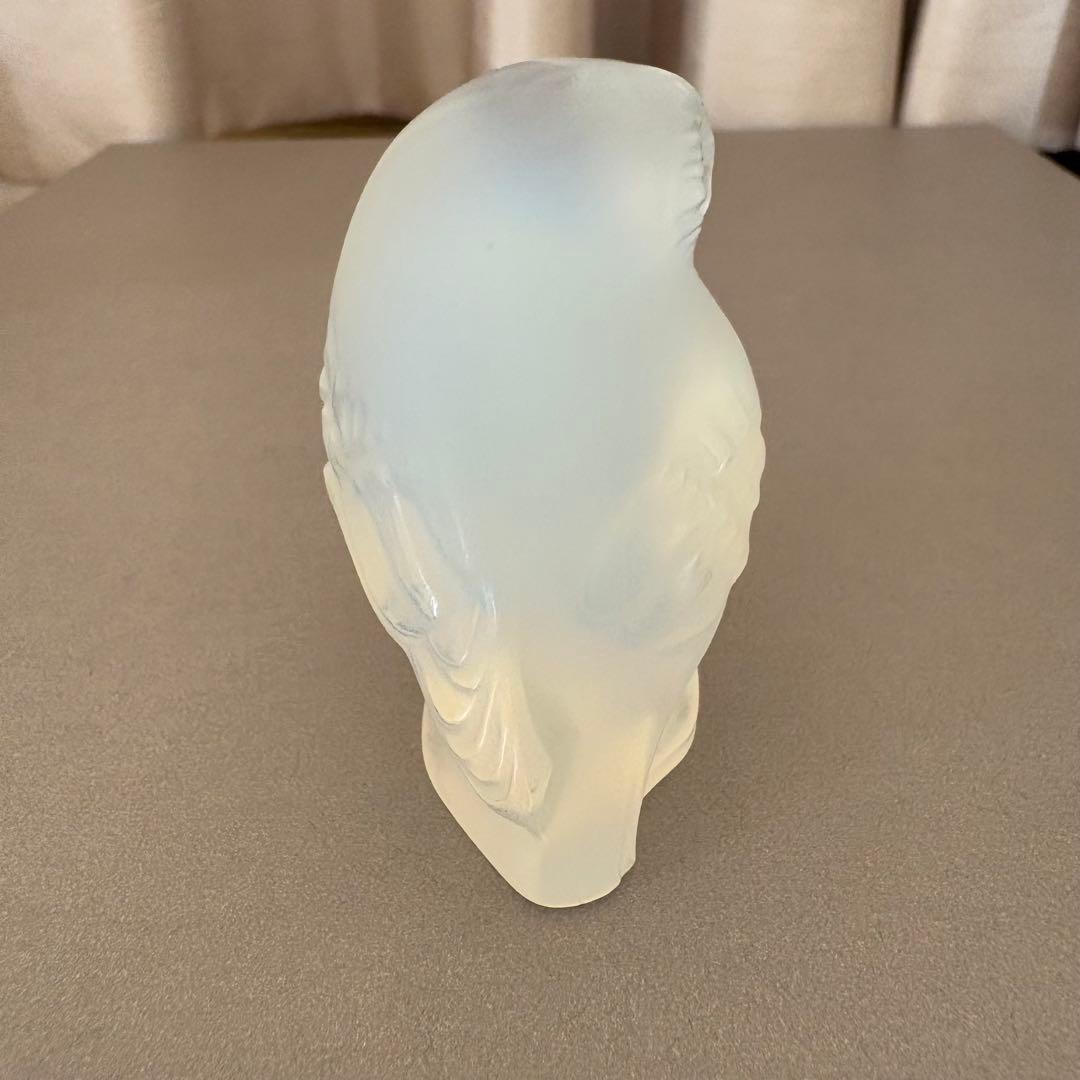 さるさやる様専用 ラリック オパールセント フクロウ - メルカリ