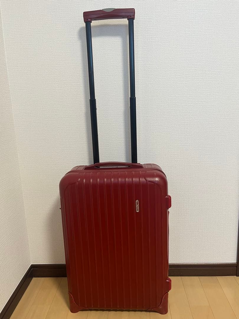 RIMOWA リモワ サルサ 35L 2輪キャリーケース 廃盤 レッド - メルカリ