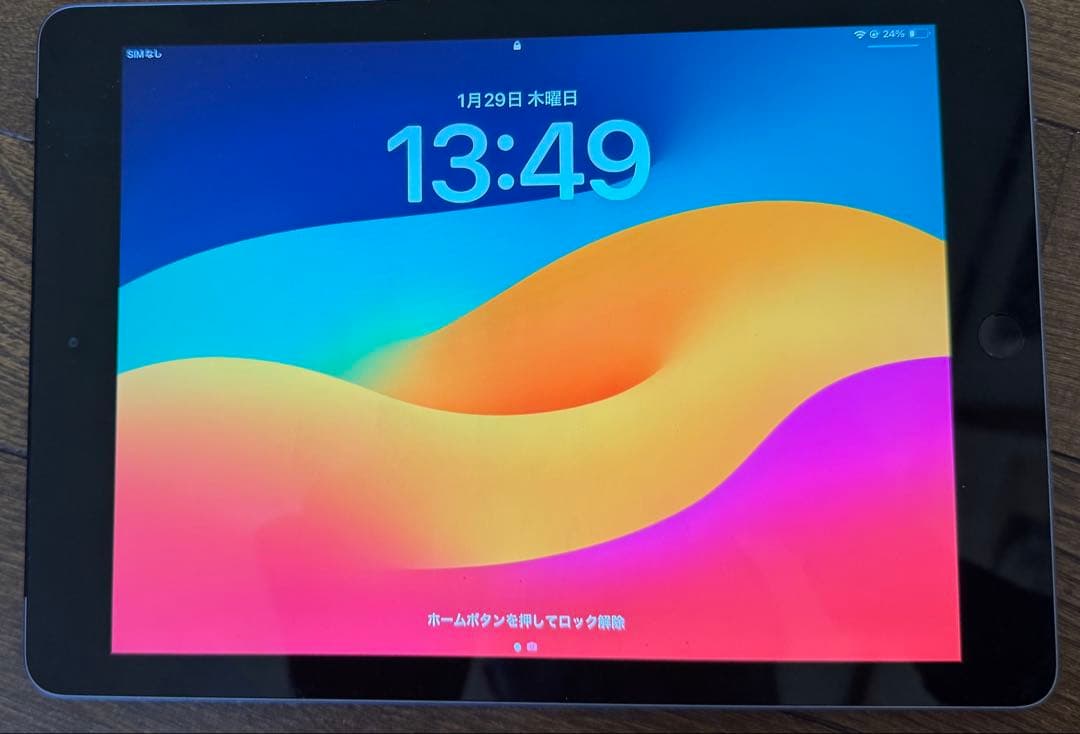 Apple iPad 第六世代128GB セルラー SB バッテリー81% Apple iPad 9.7インチ 第6世代 Wi-Fi+Cellularモデル 128GB 2018年春