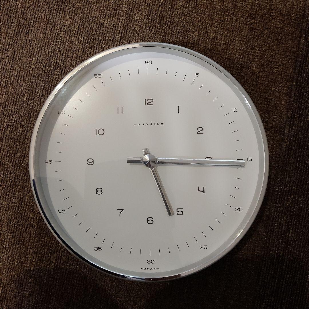 JUNGHANS 掛時計　ユンハンス マックスビル・フォーム・マイスター。ユンハンスの人気モデルをご紹介