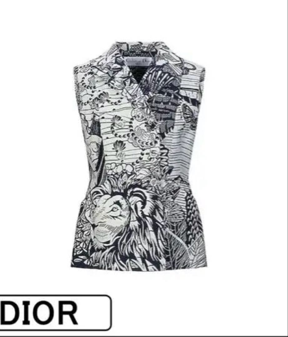 Dior ベスト DIOR HOMME - 美品 ディオールオム DIOR HOMME ベスト ジレ