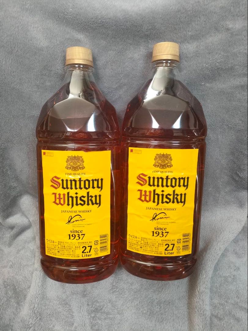 サントリー　角　ウイスキー　2.7リットル　新品未開封　即納　2本セット サントリーウイスキー 角瓶 ウイスキー サントリー 40度 2700ml（2.7L