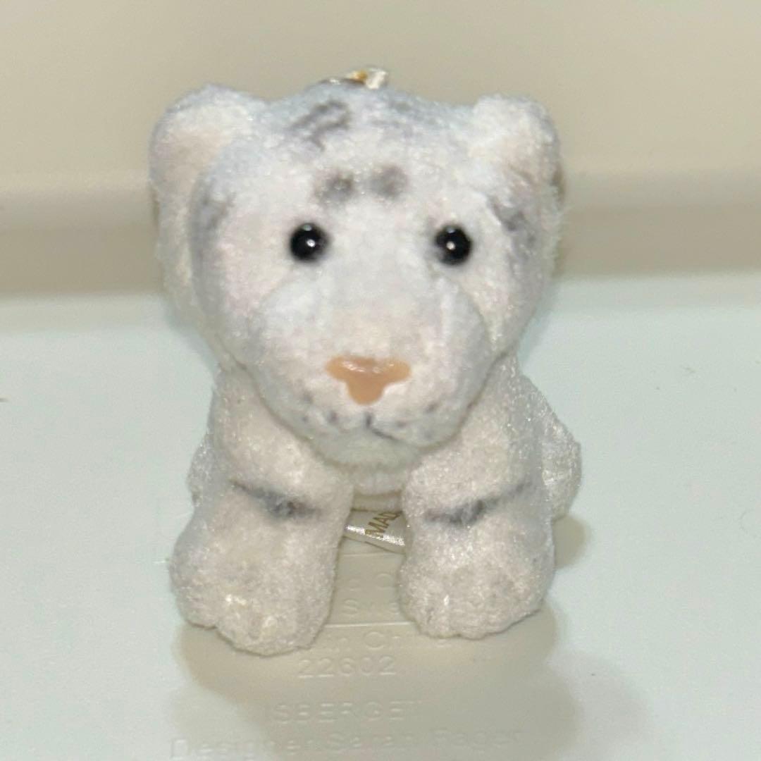 東武動物公園 ホワイトタイガー ぬいぐるみマスコット キーボール