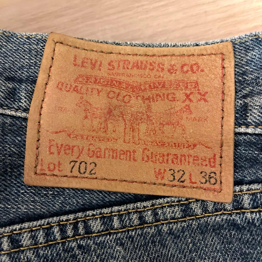 良品】LEVI'S 702 XX USED LOOK 赤耳 W32 x L36 - メルカリ