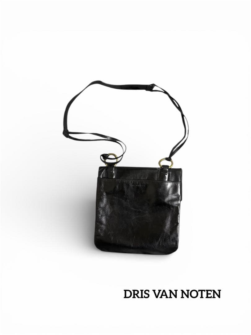 00ss DRIS VAN NOTEN レザーショルダーバッグ　arcive Shoulder Leather Cloud Bag — Turquoise – La Garçonne