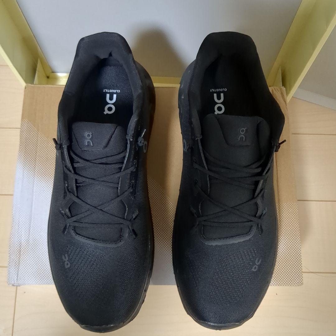 【新品未使用】On Cloudtilt ブラック 27.0cm