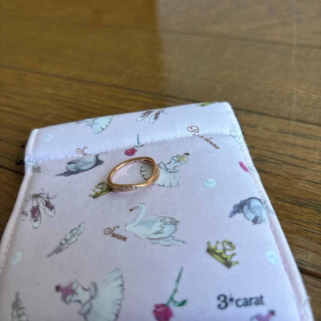 4℃ リング　k10 ピンクゴールド ヨンドシー 4℃ K10ピンクゴールドリング （ピンクゴールド