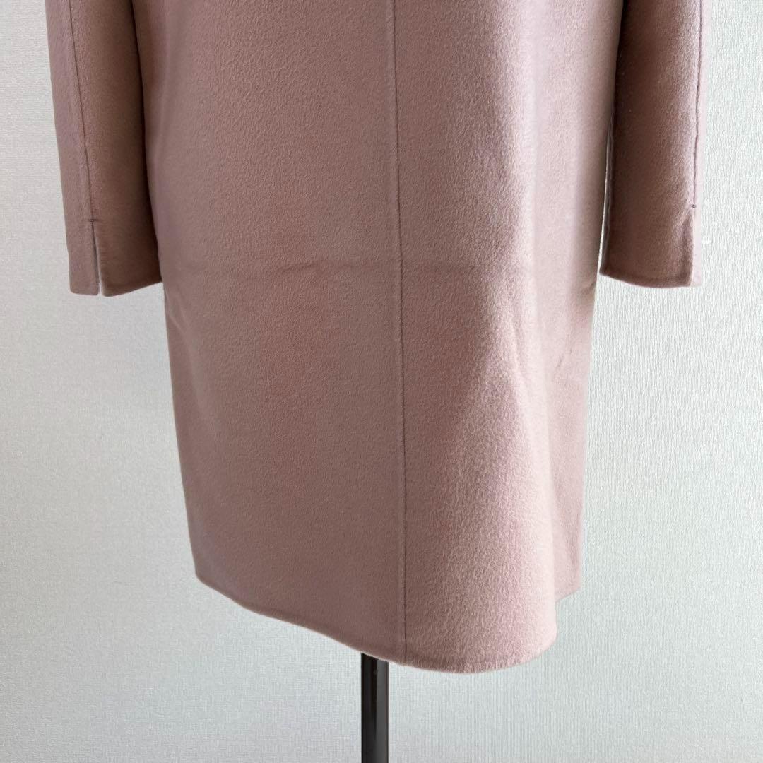 ロロピアーナ ロング チェスターコート カシミヤ ピンク B308 - メルカリ