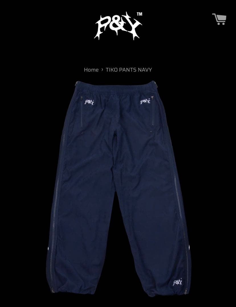 パンツ Punkandyo TIKO PANTS NAVY PunkandYo Pants Sale | Up To 30% Off | Official USA Store