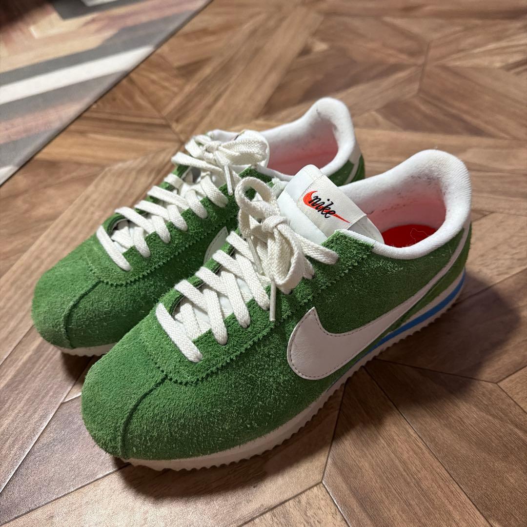 Nike コルテッツ グリーン NIKE CORTEZ VNTG 25cm箱なし ナイキ NIKE コルテッツ ヴィンテージ スニーカー メンズ WMNS CORTEZ
