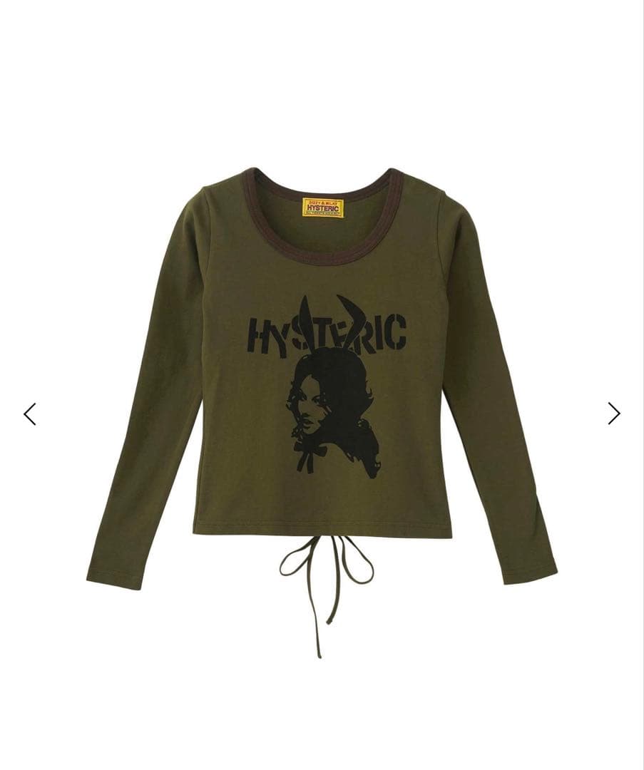 BUNNY GIRLレースアップ チビTシャツ 103938_db05.jpg?20250819174508