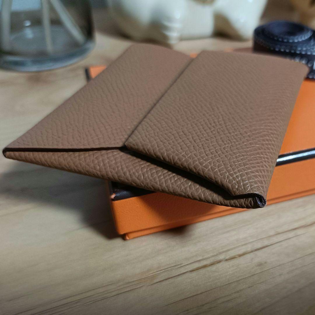 マダ美《美品》エルメス HERMES バスティア ケース ゴールド