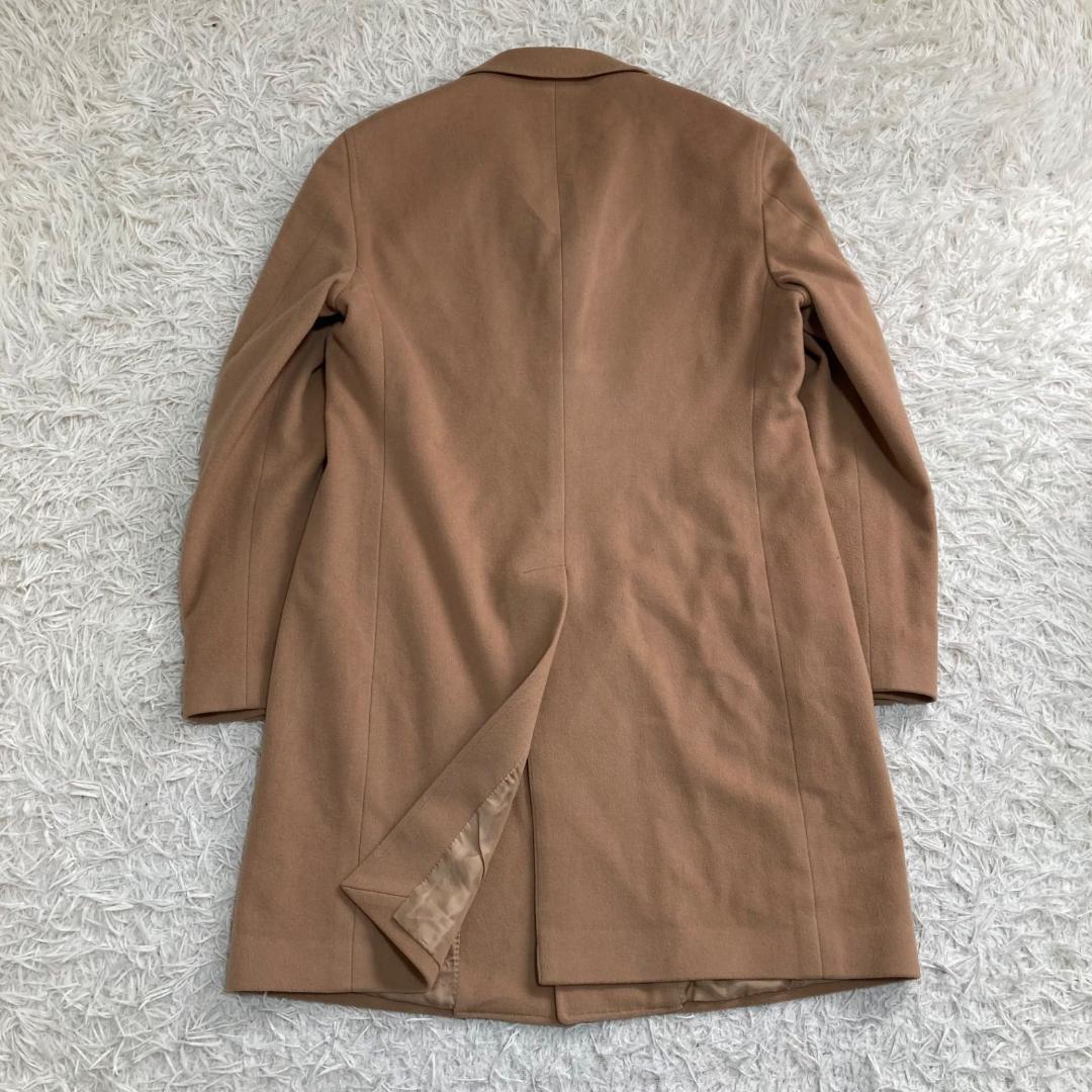 15957✨美品✨タリアトーレ ウールカシミヤ チェスターコート キャメル