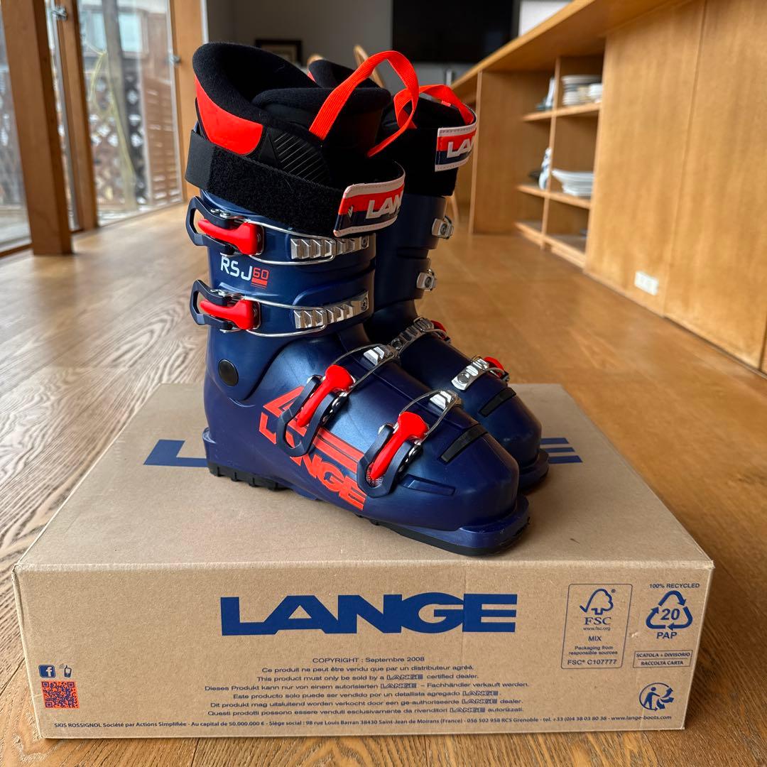 ラング ジュニア用スキーブーツ 23.5 cm RSJ 60 LANGE（ラング） スキーブーツ 2022 LANGE RSJ 60 ジュニア用スキー