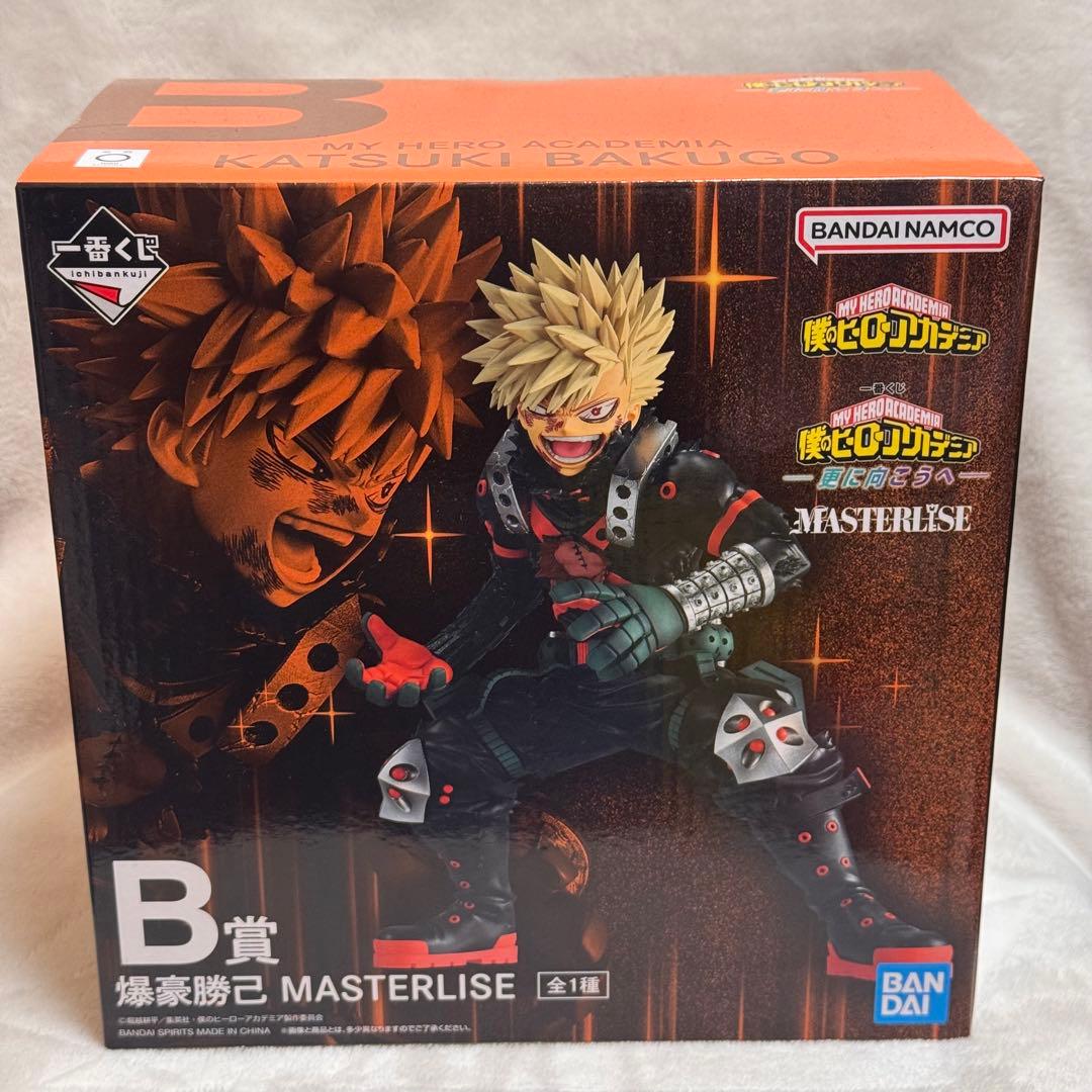 ヒロアカ 一番くじ 更に向こうへ B賞 爆豪勝己 フィギュア 一番くじB賞 爆豪勝己 MASTERLISE 僕のヒーローアカデミア-更に向こう