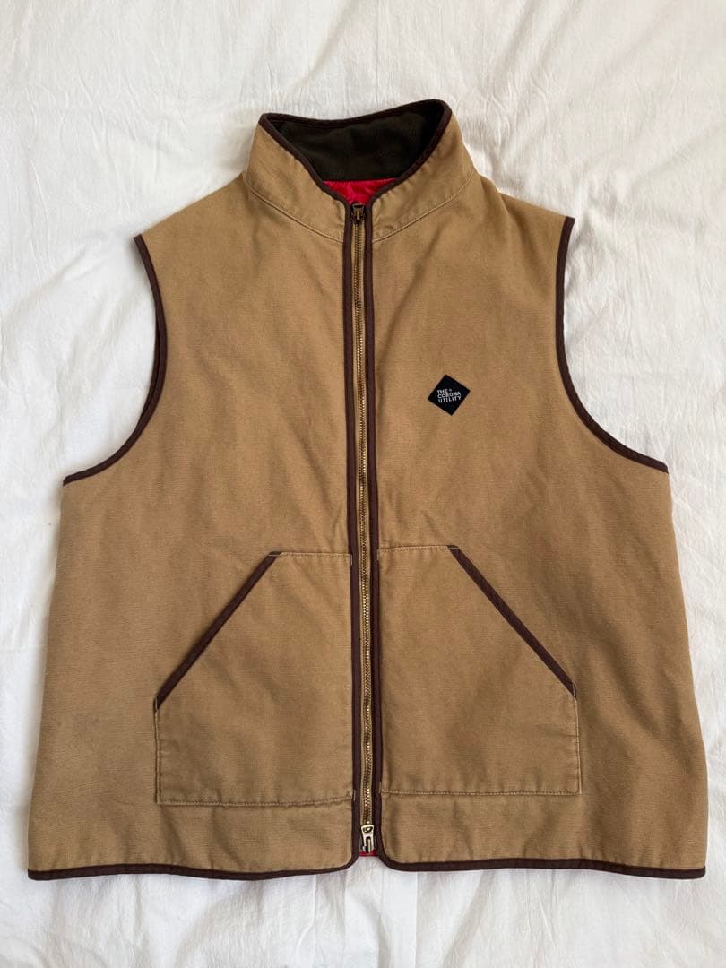 coronautilityコロナユーティリティー中綿ベストＬナイジェルケーボン ナイジェル・ケーボン】MAN / ブラックスミスベスト - ツイード