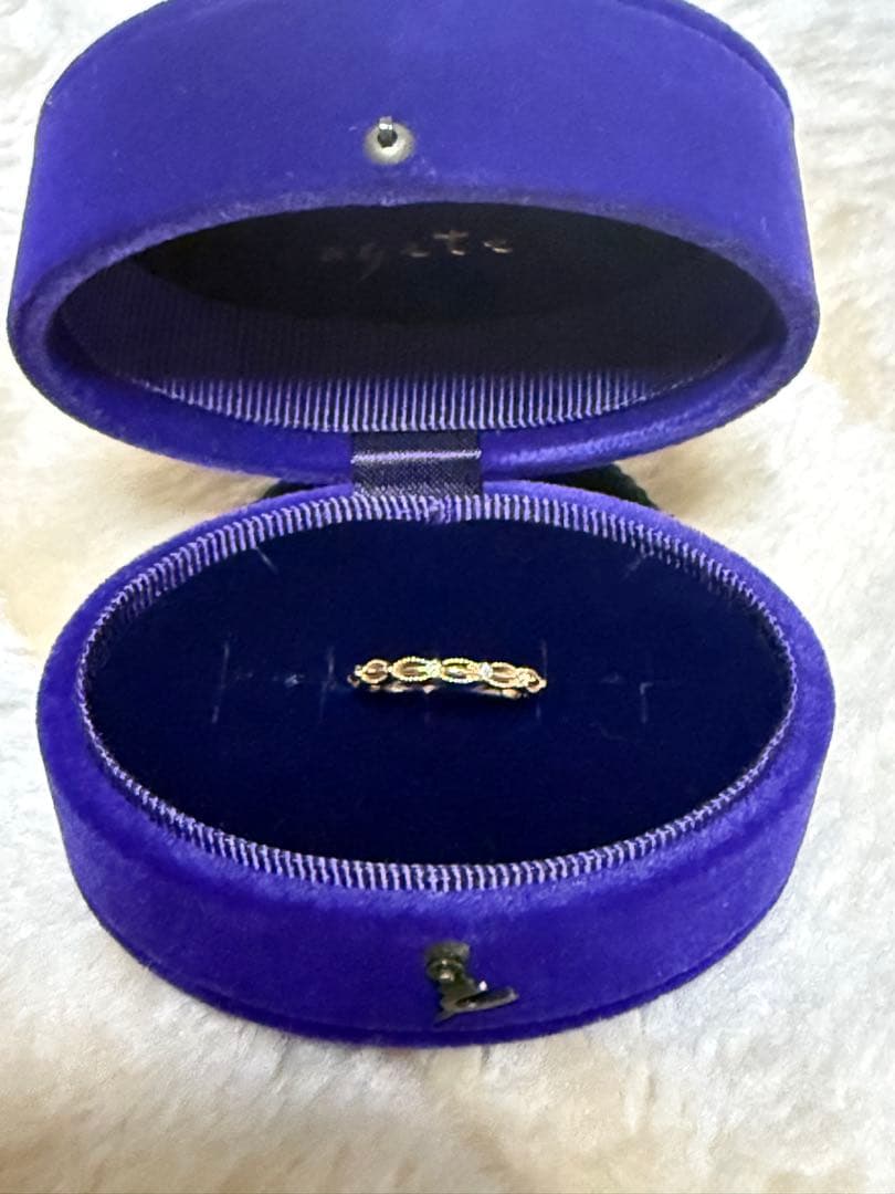 アガットピンキーリング　　しーさん WEB限定》K10ピンキーリング（ピンクゴールド） | アガット(agete