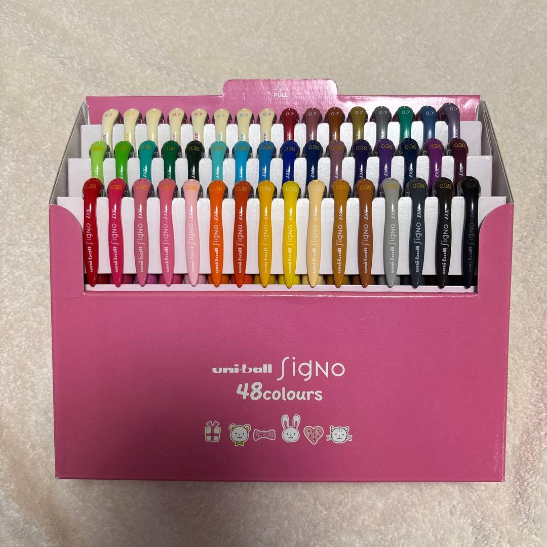 uni-ball Signo 48色セット - メルカリ