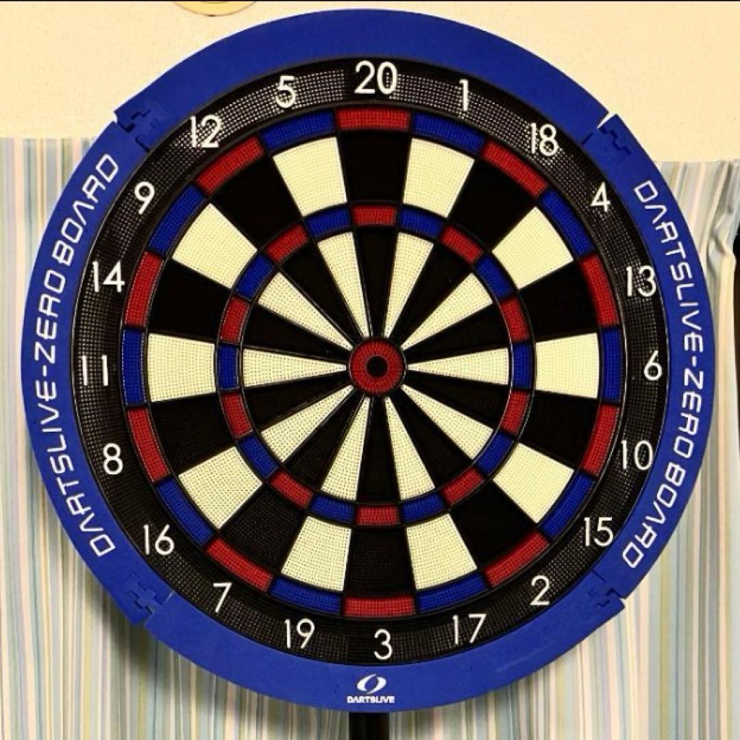 ダーツボード ゼロボード 三脚スタンド付き セット商品】DARTSLIVE-ZERO BOARD ＆ DARTSLIVE ポールスタンド