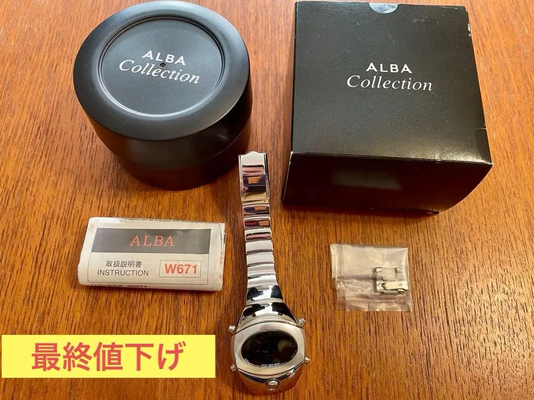 SEIKO セイコーアルバスプーン腕時計　W671-4030 デジタル 2026年最新】セイコー アルバ スプーン W671の人気アイテム - メルカリ