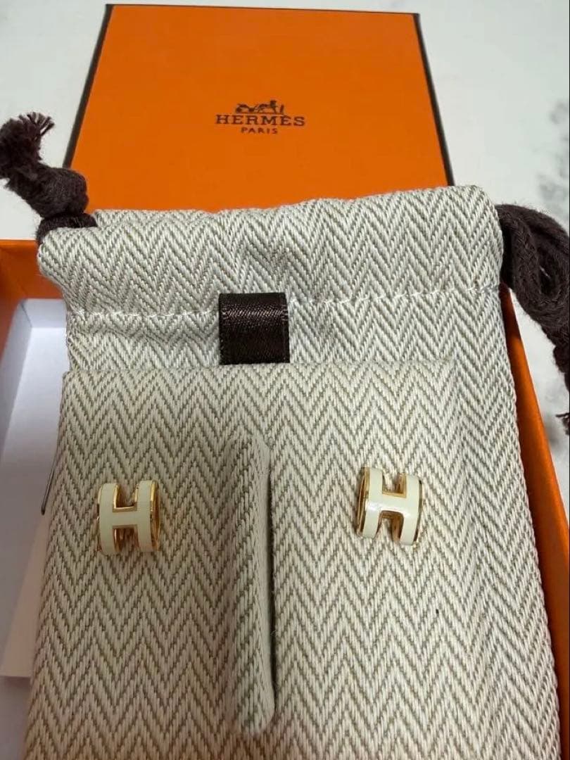 HERMES ピアス ギフトやご褒美に】HERMES シングルピアス Etrier (HERMES/ピアス