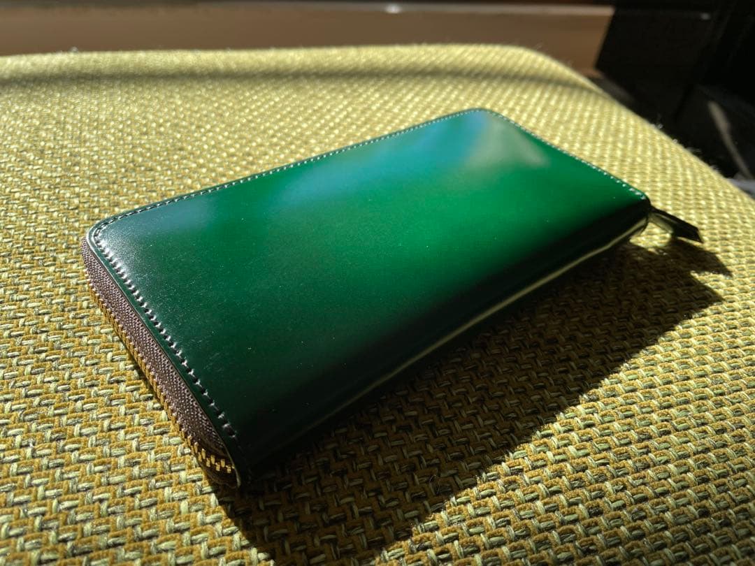 ココマイスター マイスターコードバン・スカイスクレーパーグリーン