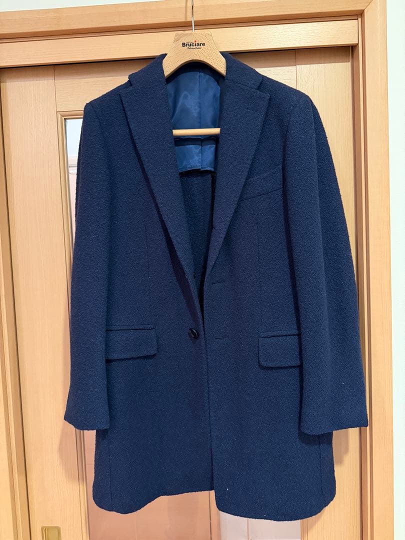 RING JACKET ネイビー チェスターコート 4PLY CAVALRY TWILL ネイビーチェスターコート RC-75 | RING JACKET