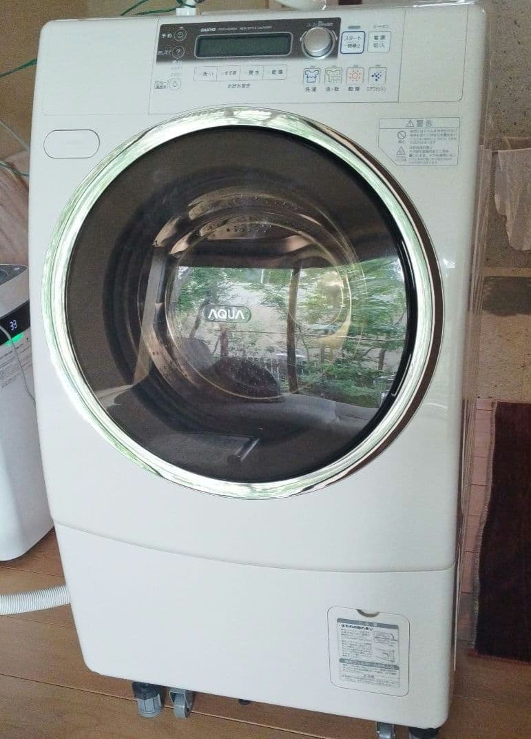 SANYO AWD-AQ4500-R(C) ドラム式洗濯機 - メルカリ